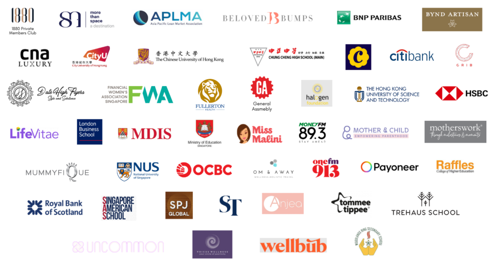 Many logos showcasing Sheens Consulting's clients